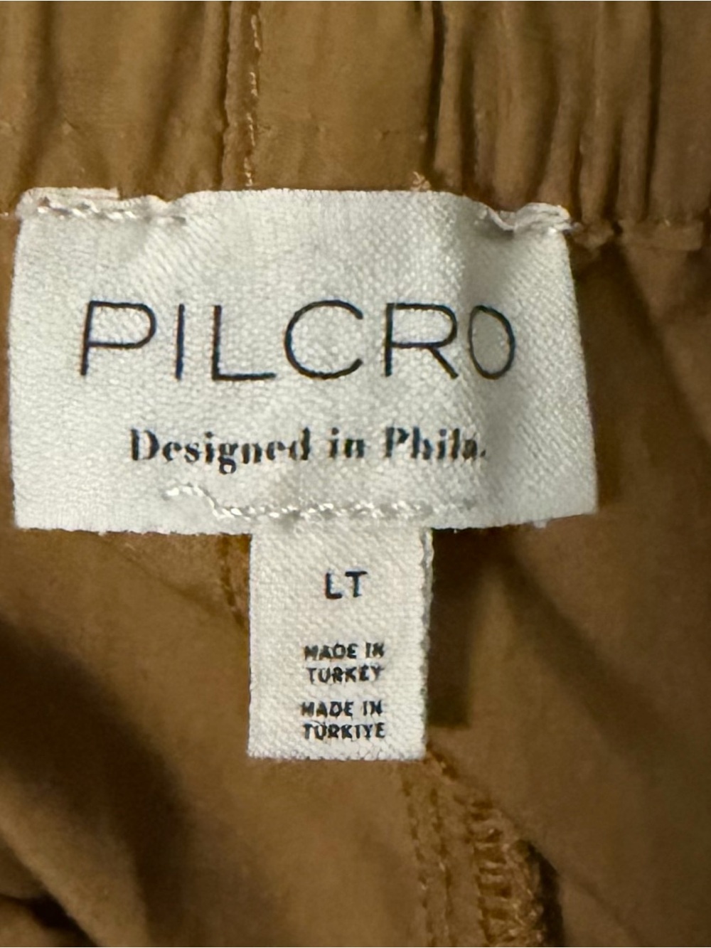Pilcro Parachute Cargo Pants Sz LT - Picture 2 of 4